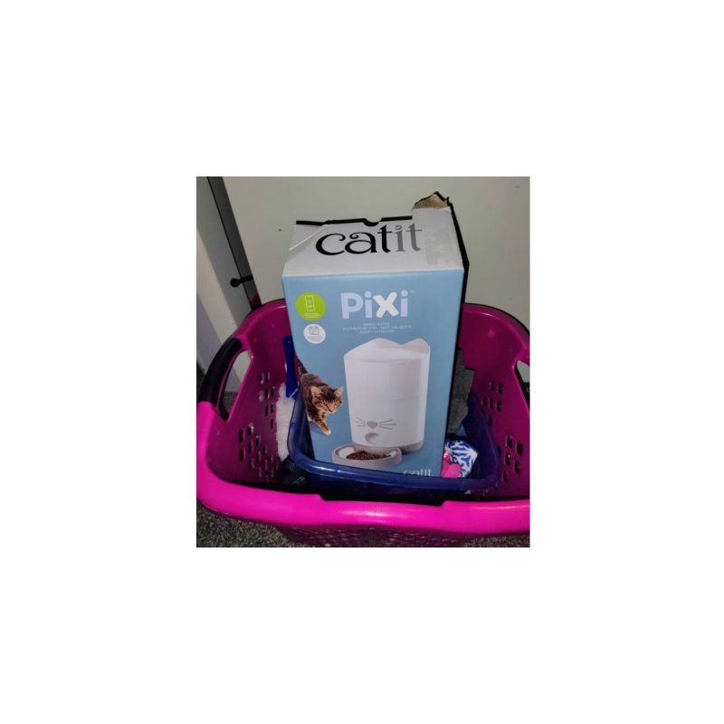 Pixi self feeding cat bowl