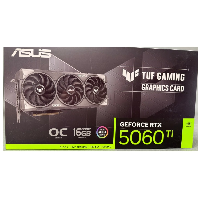 ASUS TUF Gaming GeForce RTX 5060 Ti 16GB GDDR7 OC Edition Nvidia GPU1444